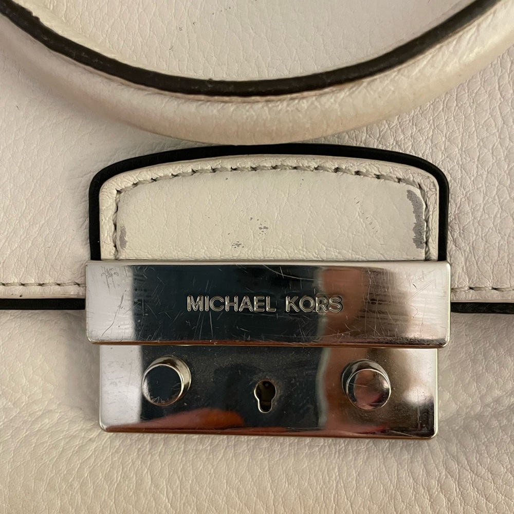 Michael Kors White Satchel - Picture 4 of 9